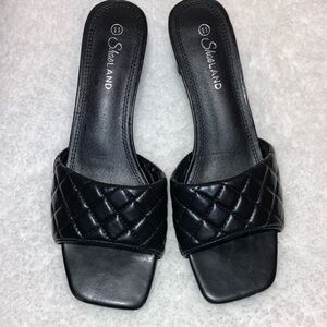 Black heels